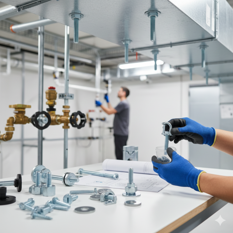fasteners for HVAC installations
