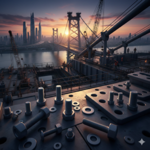 Fasteners used in infrastructure projects